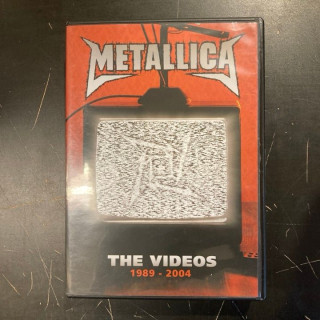 Metallica - The Videos 1989-2004 DVD (VG/VG+) -heavy metal-